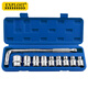 EXPLOIT Auto Repair Toolbox Ratchet Wrench Socket Set Vehicle Repair Set Tire Removal 10-piece Set 100491