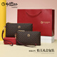 Goldlion Handbag Women's 2025 New Handbag Fashionable and Exquisite Handbag Zipper Multifunctional Women's Bag Long Wallet Large Size-200*103*15mm