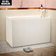 
KOHLER (KOHLER) deep foam acrylic bathtub Lingna sitting small apartment home comfortable bathtub 26759T/26760T right corner bathtub 1200x680x750