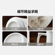 Zhexuan (zhexuan) Dehua white porcelain tea water separate tea cup office tea set with lid water cup Valentine's Day and Chinese Valentine's Day gift