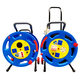 Three-phase 380V mobile cable drag reel reel reel 20 meters 30 meters 50 meters power extension terminal block 50 meters line 2.5 square lines line + reel set