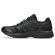 Chaussures masculines Asics Gel-terrain amortissant confortable et respirant des chaussures de course masculines légères sportives et chaussures décontractées noir et bleu 1203a342.500 standard 40 / US7