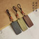 Customized lettering Sandalwood Nothing Brand Car Keychain Pendant Gift Couple Memorial Gift Anti-lost Card Bag Ornament Red Sandalwood [Double-sided Engraving] Notes