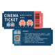 Online ticket purchase, movie ticket redemption coupons, nationwide cinema purchases, unlimited movie viewing, cinema theater stored value cards, trade union benefits 35