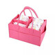 
Portable diapers felt storage bag Large capacity handbag Baby diapers Multi-grid storage bag Yellow 33-23-18