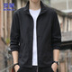 ROMON jacket men's autumn and winter business coat men's commuting casual stand-up collar tops men's clothing
