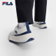 Fila Offizielle Herrenschuhe Fosso Sichuan Schuhe Retro Canvas Schuhe 2025 Sommer neue Sportarten und Freizeitschuhe Milch Weiß/Dämmerung Grau-Ga 40.5