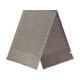 Gucci (GUCCI) classic double G double-sided printed fringed scarf for men and women, light brown 165904 3G646 9664