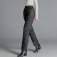 Antarctic Down Pants Women's Outerwear High Waist Large Size Slimming Middle-aged and Elderly Mothers Thickened Warm Duck Down Cotton Pants Winter Black 2XL Recommended 125-135 Jin Jin equals 0.5 kg