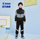 Jordan Boys' Jacket Big Children's Mesh Windbreaker Children's Spring and Autumn Stand Collar Children's Jacket Black 170CM
