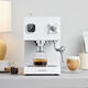 Baicui PE3888 Dual-Kessel Italienische Kaffeemaschine für den Haushalt voller halbautomatischer kleiner All-in-One-Milch-frothing-Eis PE3888 Kaffeemaschine (Bestellung zum Spielen von Kaffeegeschenkpaket)