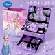 Disney Frozen Schmuckset Elsa Prinzessin Ring Haarschmuck Geschenkbox Geburtstagsgeschenk für Mädchen im Alter von 3–6–9 Jahren