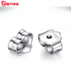 Guanpu Pavilion Fat Donglai same style pt950 platinum ear plugs PT950 earrings ear stud accessories DIY platinum ear plugs women's lace lace ear plugs@single