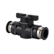 Pneumatic joint trachea quick joint ball valve switch valve BUC hand valve throttle valve BUC-4 -6 -8 -10 black BUC-8