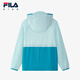 FILA Children's Clothing Children's Sun Protection Clothing 2025 Summer New Men's and Women's Medium and Large Children's Lightweight Jacket Light Blue-LB 110