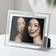 Jinlongxing 7-inch photo frame table glass transparent photo photo frame for baby couple wedding certificate picture frame framed crystal