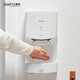 XMSJ bathroom dryer fully automatic induction hand dryer commercial hand dryer hand dryer hand washing hand dryer small steel cannon stainless steel mirror-3892