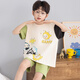Neue Sommer-Kinder-Pyjama-Jungen Pure Cotton Short Sleeves Shorts Big Boys 6-15-jährige Schüler Baby Heimkleidung Y692 Eierparty [100 reines Baumwollset] Einen Größe empfohlen 123cm45jin [Jin gleich 0,5 kg] innerhalb [12 Größen]