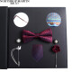 North Martin (Northrop Martin) Krawatte Männer Geschäfte formelle Trage Cufflink Krawatte Krawatte Krawatte Brosche Männer Geschenkbox Set Spaß Zeit