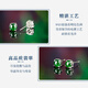 Colorful Yunnan Jade Earrings Ice Sunny Green Jade Earrings Women's Jade Earrings Silver Inlaid Earrings