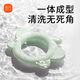 Xinbei Teether Portable Baby Teether Soothing Bite Teething Baby Anti-Eating Hand Silicone Toy Can Be Boiled 9786-6 Cute Snake Teether 1 Pack