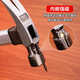 Australia and New Zealand woodworking horn high carbon steel strong magnetic fiber construction site hammer hammer hammer special hammer pitted right angle F1813M- square head pitted right angle hammer head 8 taels