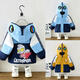G.DUCKKIDS little yellow duck children's clothing joint Ultraman boys' jacket spring and autumn 2025 new children's jacket boys' clothes blue spring and autumn flash light with lens 120 recommended 5~6 years old 110-120cm cm