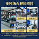 Huasheng Times Command Center Console Monitoring Room Monitoring Station Multi-connected Operation Station Customized Command Table E004 Quadruple