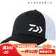 DAIWA 24 Spring and Summer DC-6424 Casual Peaked Hat Sun Shade Breathable Fishing Hat Outdoor Plus Black One Size