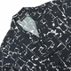 ARMANI/阿玛尼 EA 男士时尚休闲刺绣鹰标宽松短袖衬衫 EM000593 AF12351 天蓝/白 F0027 偏大1码 2XL