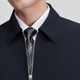 Announcement Bird Jacket Men's Three-proof Fabric Wear-Resistant and Scratch-Resistant Light Business Casual Executive Jacket Lapel Men's Jacket New Navy Lapel L -48(175/96)