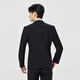 Lilang Shopping Mall Same Style Suit Men's One Button 2025 Spring Light Suit Western Business Men's Suit Black (25CXF043SA) 180A
