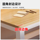 Jingyi computer desk desktop simple desk office study writing long table e-sports table home bedroom single table | 25mm desktop | 100*60*75cm