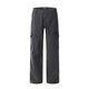 Bo Mingchen jeans men's spring and autumn American retro washed distressed trousers loose straight workwear commuter casual pants men gray L recommended 110-125Jin Jin equals 0.5 kg