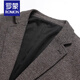 ROMON Wool Suit Jacket Men's Business Casual 2025 Spring and Autumn Premium Brand High-end Wool Suit Middle-aged Dad Green 1151 3XL 190 Recommended 170-185Jin Jin equals 0.5 kg