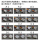 Danstini 7cm 8 cm 9cm12cm12v Industriekabinettkühlung Lüfterlüfterlüfter kleiner Auspuffvent