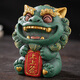 BOSSY Forbidden City Style Cultural Creation Lucky Stone Lions Signed for Blessings Tea Pets Crafts Ornaments Company Personal Souvenirs Signed for Blessings-Gongs and Drums Base Gift Box