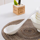 Sky Top large ceramic spoon rice spoon bone china pure white household tableware Mago 1 piece