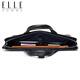 ELLE HOMME men's bag handbag horizontal style business briefcase first layer cowhide men's bag birthday Valentine's Day gift for boyfriend black EA788203310 medium bag 12 inches