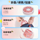 渔之源户外可折叠小物钓打水桶便携活鱼桶儿童打水桶14cm 蓝色14cm