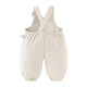 Mini Bala shopping mall same style girls overalls 2025 new loose fashionable baby trousers light khaki 50315 90