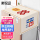 Keruier Refrigerator Dust Cover Cloth Double Door Refrigerator Dust Cover Top Cover Refrigerator Cover Double Door Refrigerator Dust Mat Double Door Refrigerator Cover Cloth