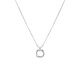 Yican Geometric Pendant Necklace for Women Light Luxury Niche Simple and High-end Clavicle Chain 2025 New Temperament Sweater Chain Neck Chain Silver Geometric Pendant Necklace for Women