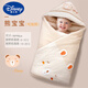 Disney (Disney) autumn and winter baby quilted quilt, newborn pure cotton quilt, baby outing blanket, newborn baby quilt supplies, Happy Bear (thick, quilted version) 0*0