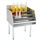 RestaurantwareKitchen Tek 304 Stainless Steel Wine Rack 5-Tier 20