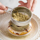 Detif 304 stainless steel powdered sugar sieve hand-held flour sifter matcha cocoa powder sieve mesh duster household baking tools 40 mesh mini powder sieve 1