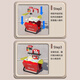 Juguetes para niños Wild Knight Playing House Mini Camión de comida Camina de comida Almacenamiento de almacenamiento de almacenamiento Boy Girls Regalos de cumpleaños
