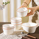 Chuanqi bowl set household tableware complete set of bowls and dishes set bowls and dishes set 10 pieces fashion life