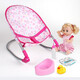 Children's toys kindergarten dolls area materials play house corner layout lightweight simulation with dolls Rocking chair without dolls