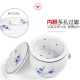 Una sopa Junsheng Fujian Nanyi Goté especial para sopa de sopa de pato Drop Soup Soup con agujeros y agua guisada con tapa de doble capa sopa guisada sopa guisada lanmei un equilibrio una tapa de un cilindro exterior + separación 1355ml